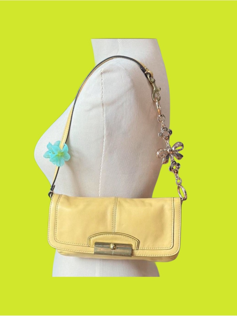 Coach Kristen Buttercup Yellow